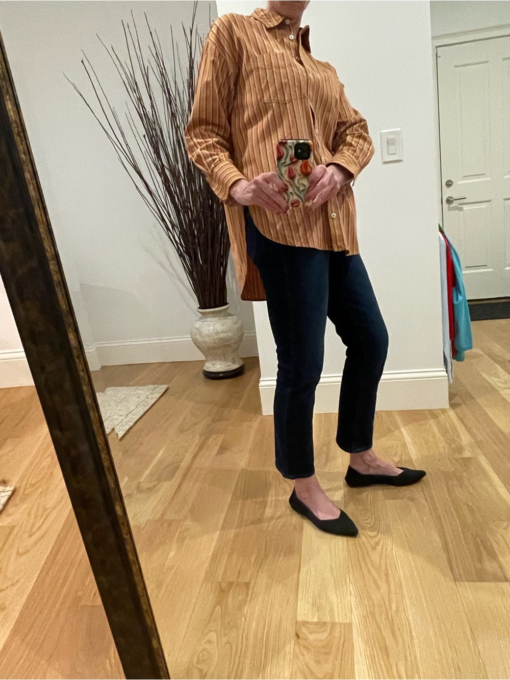 Anthropologie Maeve Striped Button-Down Shirt - Picture 3 of 15